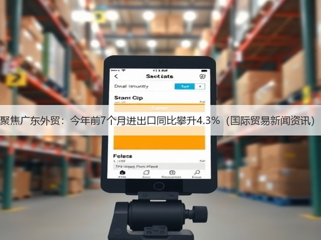 聚焦广东外贸:今年前7个月进出口同比攀升4.3%(国际贸易新闻资讯)(图3) 聚焦广东外贸:今年前7个月进出口同比攀升4.3%(国际贸易新闻资讯)(图3)
