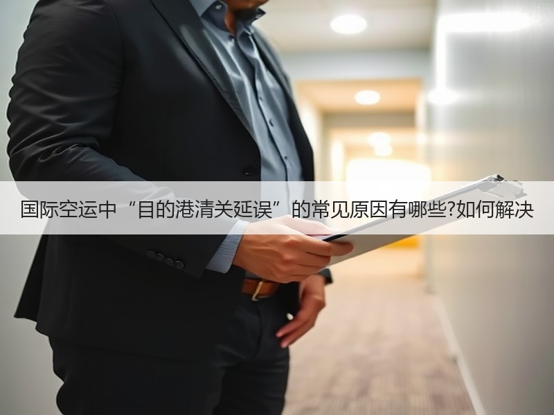 国际空运中“目的港清关延误”的常见原因有哪些?如何解决