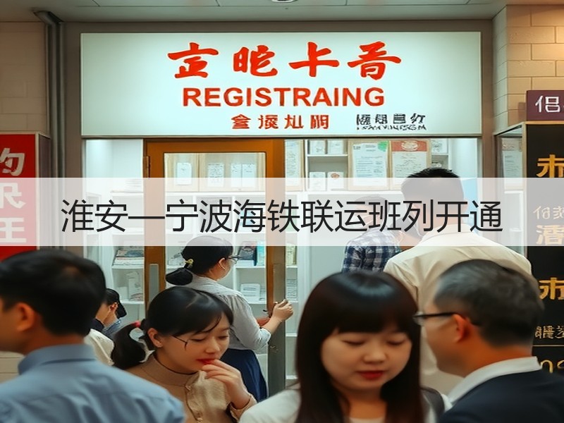 淮安—宁波海铁联运班列开通