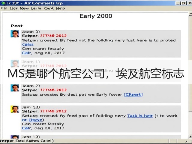 MS是哪个航空公司，埃及航空标志(图1)