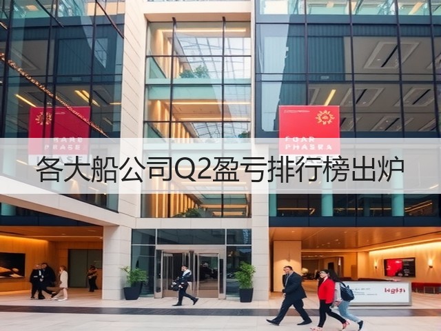 各大船公司Q2盈亏排行榜出炉(图2) 各大船公司Q2盈亏排行榜出炉(图2)