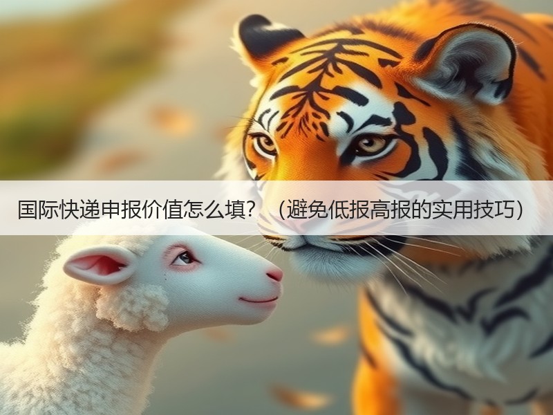 国际快递申报价值怎么填？（避免低报高报的实用技巧）