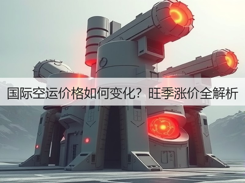 国际空运价格如何变化？旺季涨价全解析
