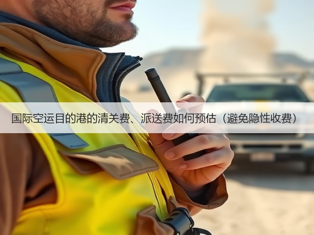 国际空运目的港的清关费、派送费如何预估(避免隐性收费)(图1) 国际空运目的港的清关费、派送费如何预估(避免隐性收费)(图1)