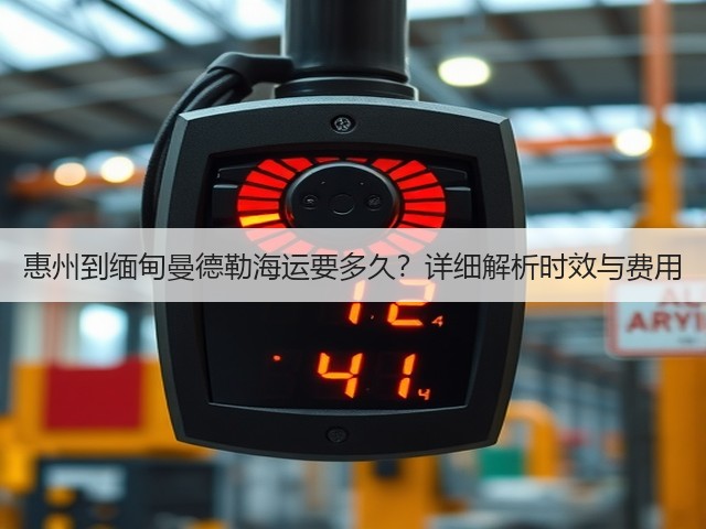 惠州到缅甸曼德勒海运要多久?详细解析时效与费用(图3) 惠州到缅甸曼德勒海运要多久?详细解析时效与费用(图3)
