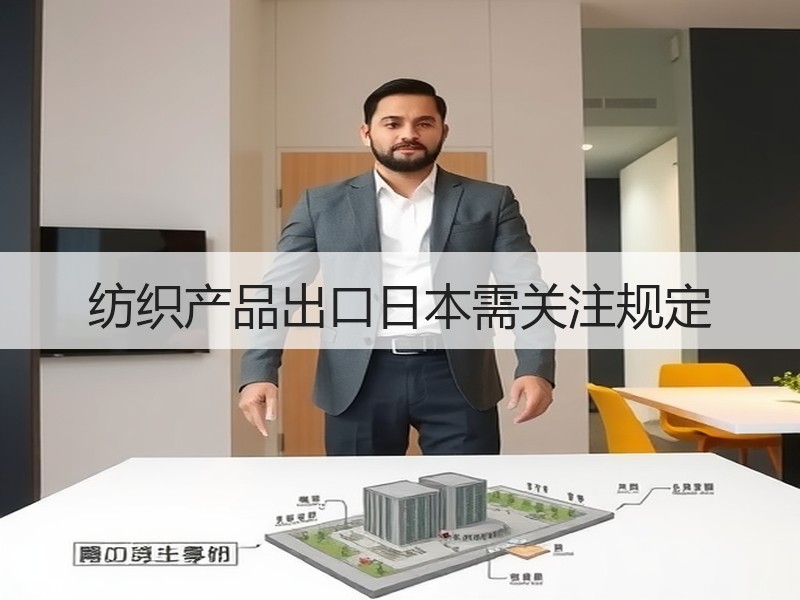 纺织产品出口日本需关注规定