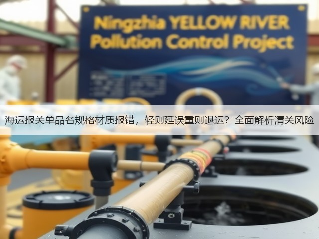海运报关单品名规格材质报错，轻则延误重则退运？全面解析清关风险(图1)