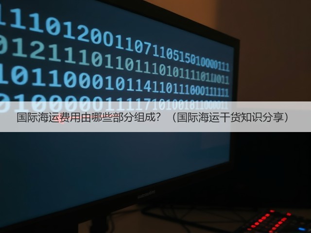 国际海运费用由哪些部分组成?(国际海运干货知识分享)(图2) 国际海运费用由哪些部分组成?(国际海运干货知识分享)(图2)