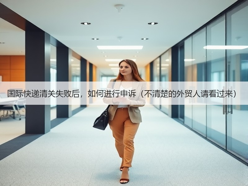 国际快递清关失败后，如何进行申诉（不清楚的外贸人请看过来）