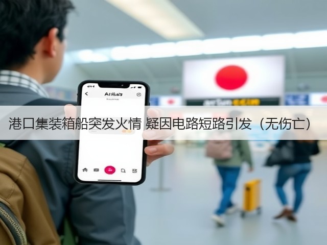 港口集装箱船突发火情 疑因电路短路引发(无伤亡)(图2) 港口集装箱船突发火情 疑因电路短路引发(无伤亡)(图2)