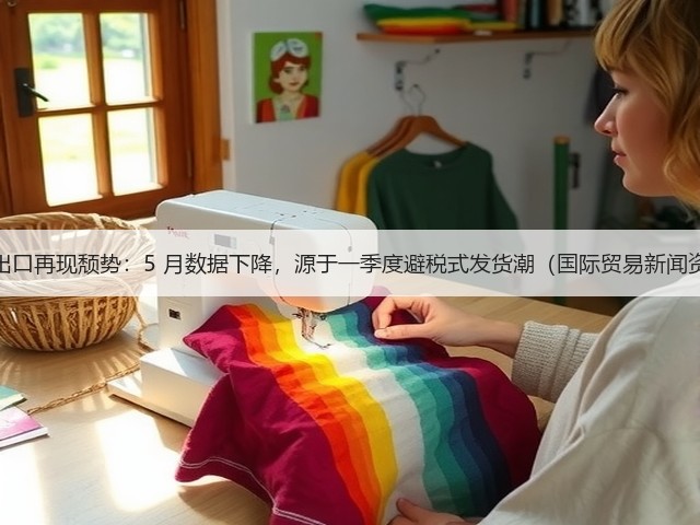 德国出口再现颓势:5 月数据下降,源于一季度避税式发货潮(国际贸易新闻资讯)(图2) 德国出口再现颓势:5 月数据下降,源于一季度避税式发货潮(国际贸易新闻资讯)(图2)