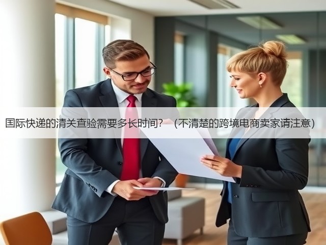 国际快递的清关查验需要多长时间?(不清楚的跨境电商卖家请注意)(图1) 国际快递的清关查验需要多长时间?(不清楚的跨境电商卖家请注意)(图1)
