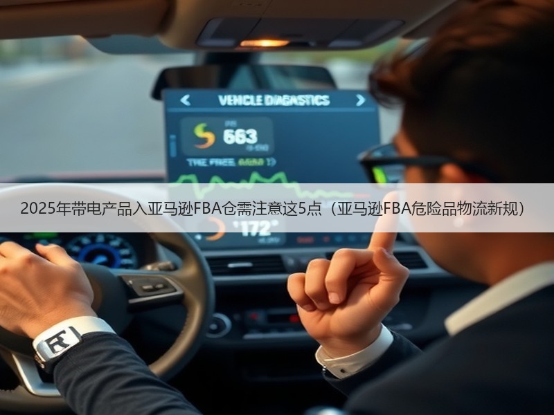 2025年带电产品入亚马逊FBA仓需注意这5点(亚马逊FBA危险品物流新规) 2025年带电产品入亚马逊FBA仓需注意这5点(亚马逊FBA危险品物流新规)