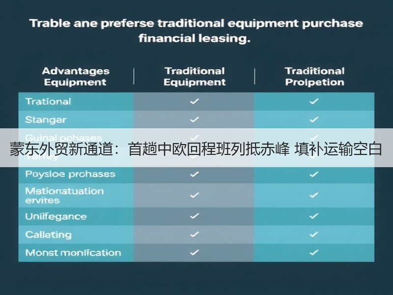 蒙东外贸新通道：首趟中欧回程班列抵赤峰 填补运输空白