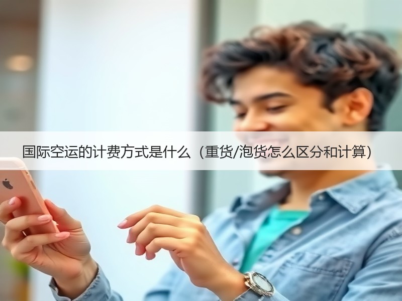 国际空运的计费方式是什么（重货/泡货怎么区分和计算）
