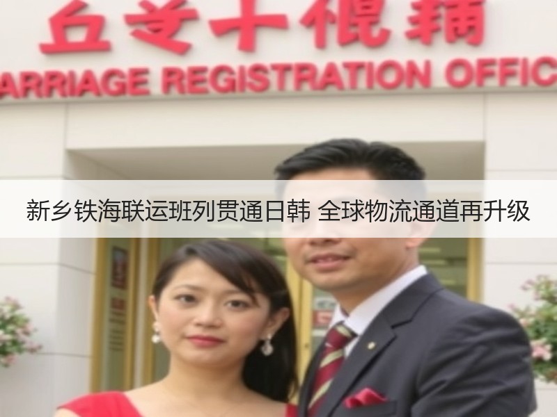新乡铁海联运班列贯通日韩 全球物流通道再升级 新乡铁海联运班列贯通日韩 全球物流通道再升级