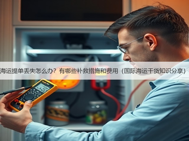 海运提单丢失怎么办？有哪些补救措施和费用（国际海运干货知识分享）(图3)