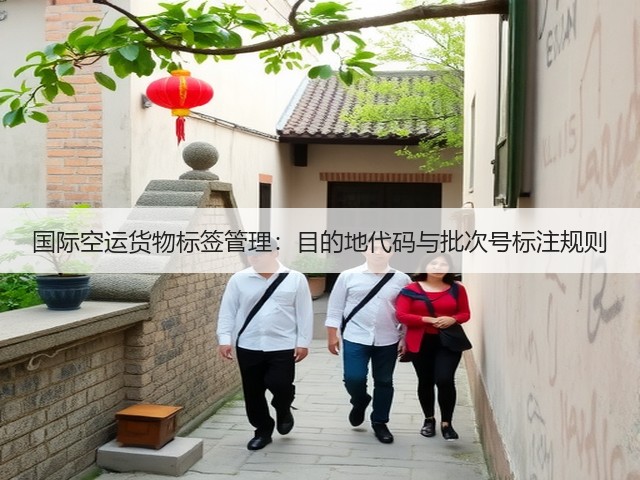 国际空运货物标签管理:目的地代码与批次号标注规则(图2) 国际空运货物标签管理:目的地代码与批次号标注规则(图2)