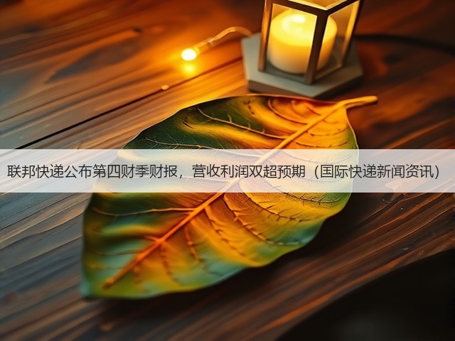联邦快递公布第四财季财报,营收利润双超预期(国际快递新闻资讯)(图1) 联邦快递公布第四财季财报,营收利润双超预期(国际快递新闻资讯)(图1)