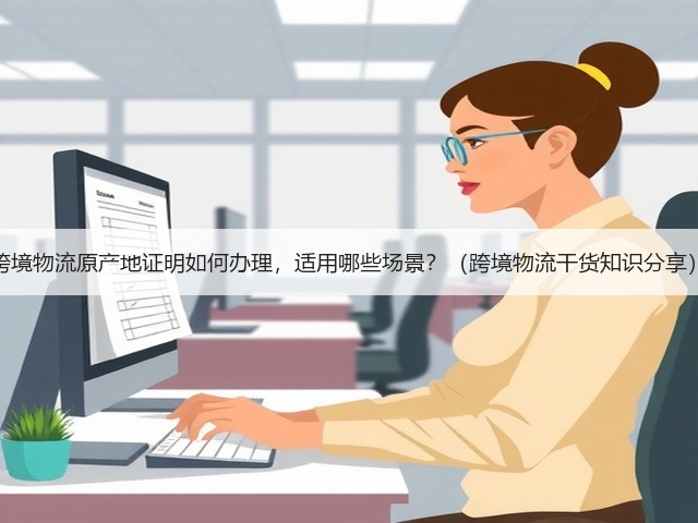 跨境物流原产地证明如何办理，适用哪些场景？（跨境物流干货知识分享）(图2)