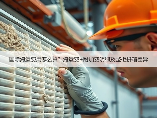国际海运费用怎么算?海运费+附加费明细及整柜拼箱差异(图1) 国际海运费用怎么算?海运费+附加费明细及整柜拼箱差异(图1)
