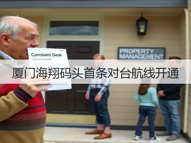 厦门海翔码头首条对台航线开通(图3)