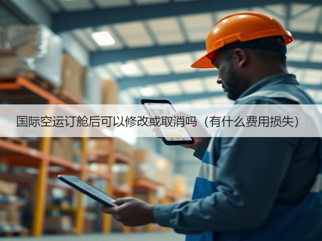 国际空运订舱后可以修改或取消吗(有什么费用损失)(图3) 国际空运订舱后可以修改或取消吗(有什么费用损失)(图3)