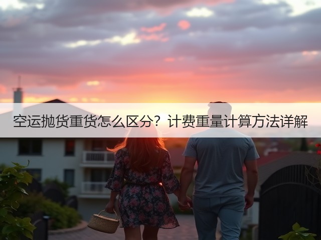 空运抛货重货怎么区分?计费重量计算方法详解(图3) 空运抛货重货怎么区分?计费重量计算方法详解(图3)