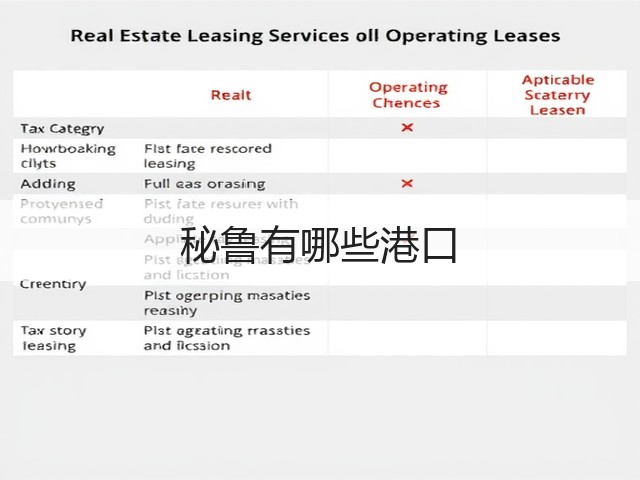 秘鲁有哪些港口(图3) 秘鲁有哪些港口(图3)