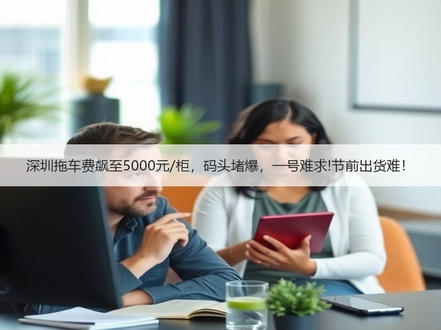 深圳拖车费飙至5000元/柜,码头堵爆,一号难求!节前出货难!(图2) 深圳拖车费飙至5000元/柜,码头堵爆,一号难求!节前出货难!(图2)