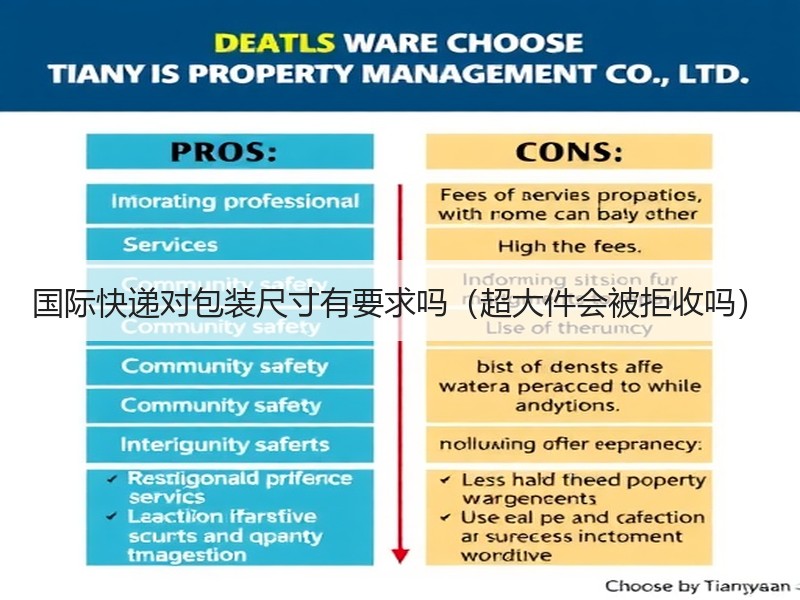 国际快递对包装尺寸有要求吗(超大件会被拒收吗) 国际快递对包装尺寸有要求吗(超大件会被拒收吗)