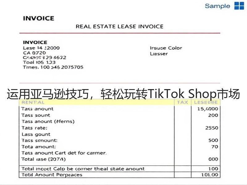 运用亚马逊技巧,轻松玩转TikTok Shop市场 运用亚马逊技巧,轻松玩转TikTok Shop市场