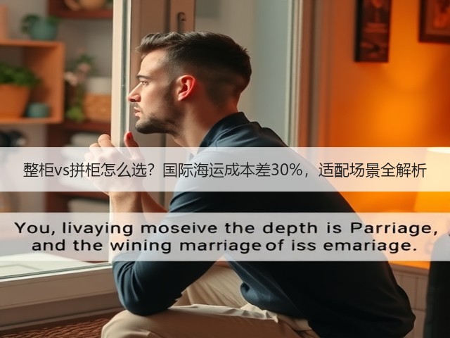 整柜vs拼柜怎么选?国际海运成本差30%,适配场景全解析(图1) 整柜vs拼柜怎么选?国际海运成本差30%,适配场景全解析(图1)