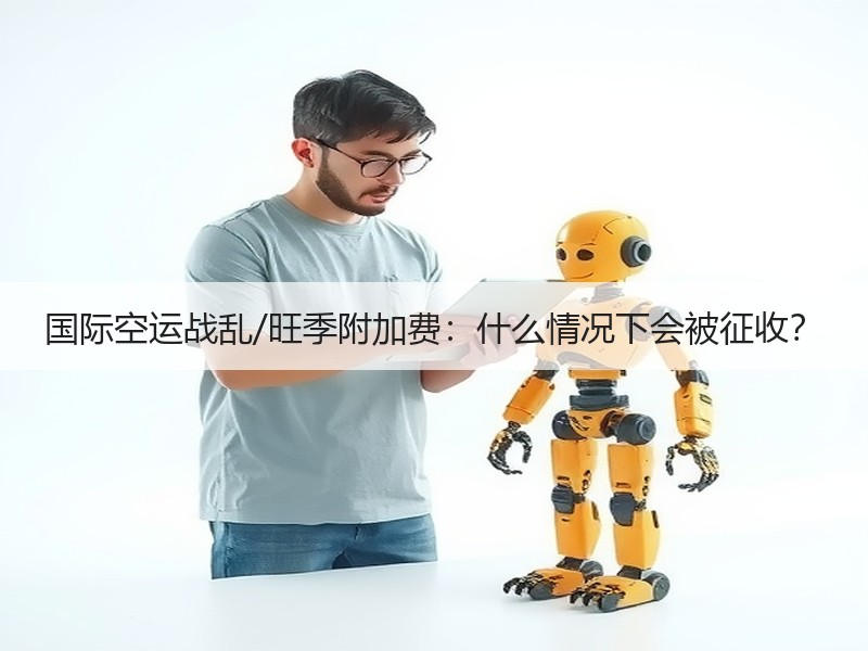 国际空运战乱/旺季附加费：什么情况下会被征收？