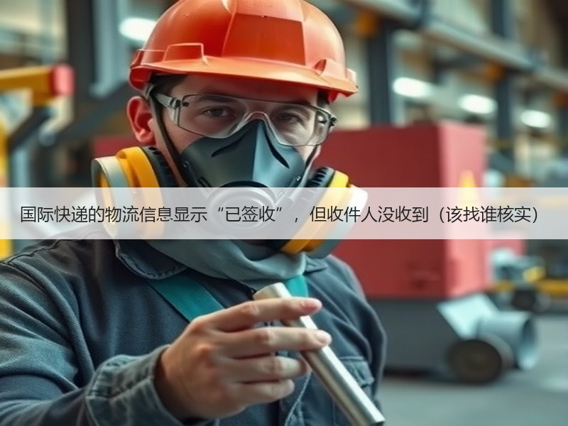 国际快递的物流信息显示“已签收”,但收件人没收到(该找谁核实) 国际快递的物流信息显示“已签收”,但收件人没收到(该找谁核实)