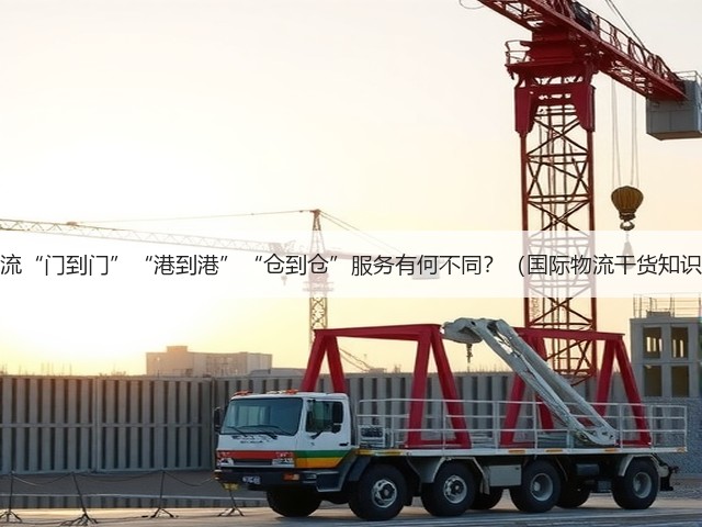 跨境物流“门到门”“港到港”“仓到仓”服务有何不同?(国际物流干货知识分享)(图3) 跨境物流“门到门”“港到港”“仓到仓”服务有何不同?(国际物流干货知识分享)(图3)